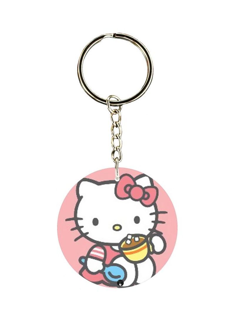 RKN Hello Kitty Printed Keychain