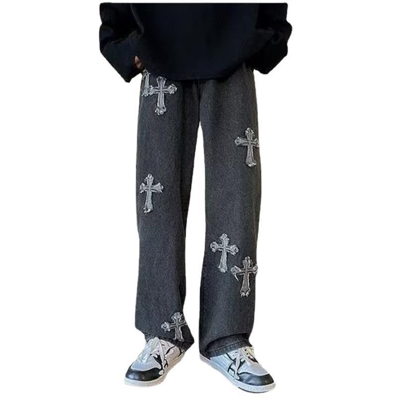 Unisex Casual Daily Denim Jeans - Image 4