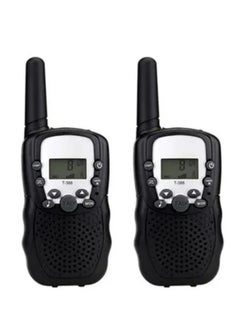 2-Piece Adjustable Volume Two Way Radio With Flashlight