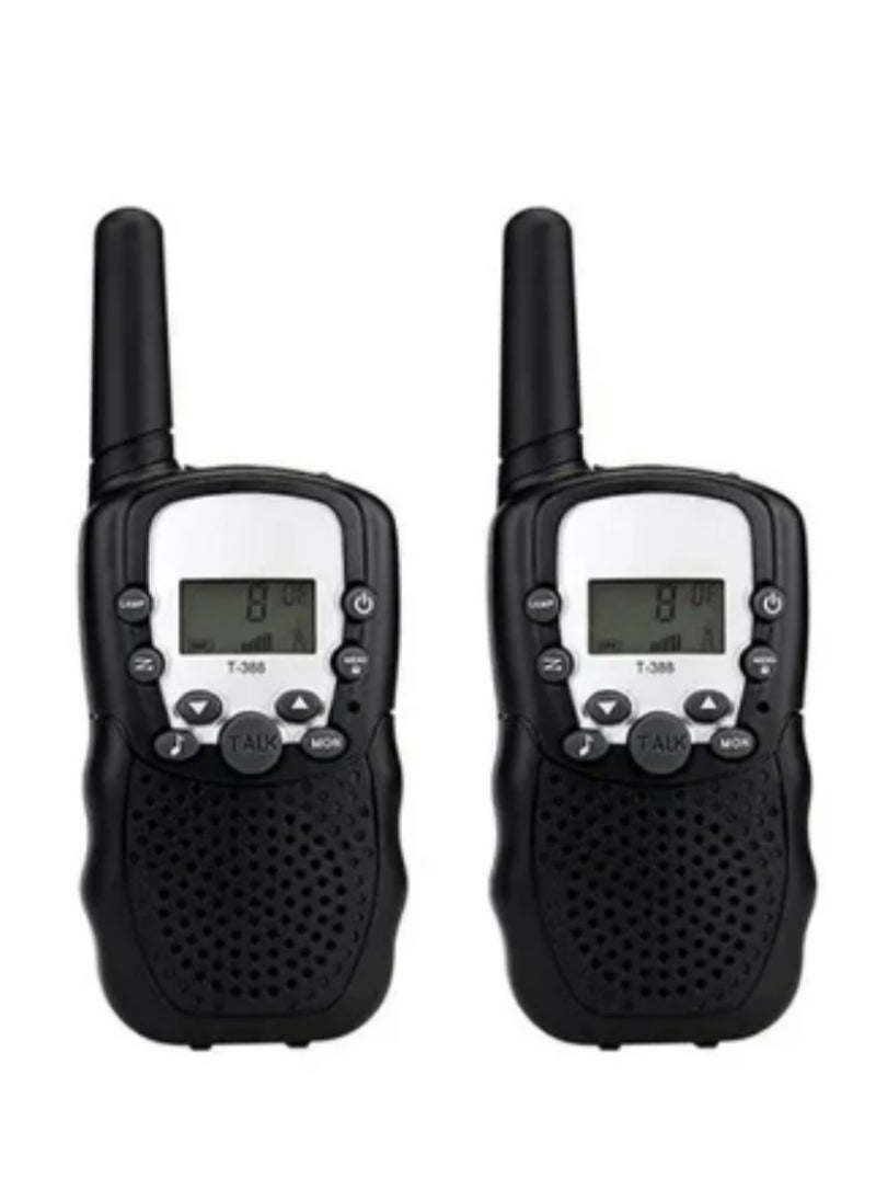 TRAVEL - 2-Piece Adjustable Volume Two Way Radio With Flashlight - Image 1