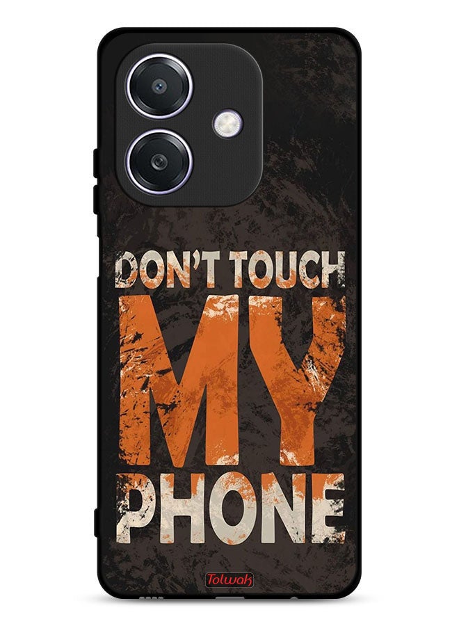 Tolwak Oppo A3 5G Protective Case Cover Do Not Touch My Phone - Image 1