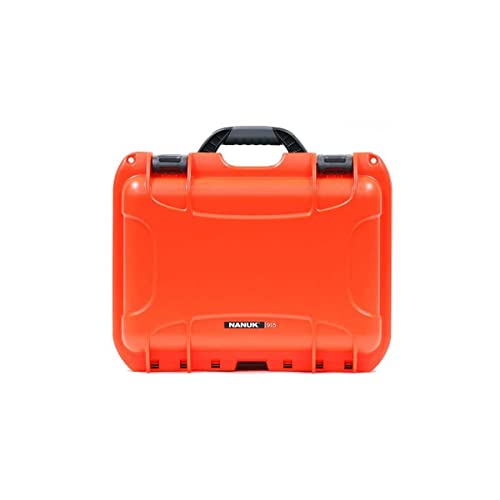 Nanuk Medium Series 915 Lightweight NK-7 Resin Waterproof Protective Case with Foam, Orange - Image 1