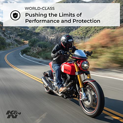 K+N K&N Engine Air Filter: High Performance, Premium, Powersport Air Filter: Fits 2017-2019 HARLEY DAVIDSON (XG750A Street Rod) HD-7517 - Image 2