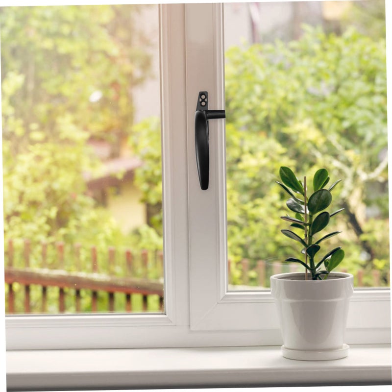 2Pcs Aluminum Alloy Door Handles Modern Pulls for Barn Garage Warehouse Easy Install - Image 5