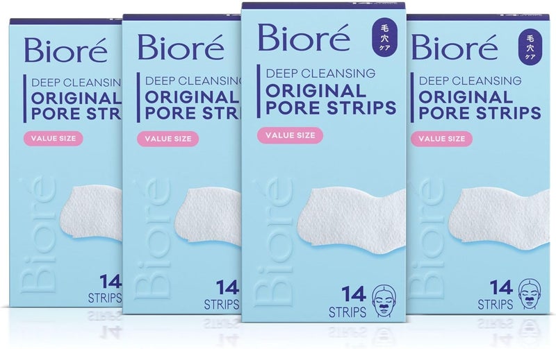 Daily repeated use trusted quality Biore The Original Deep Cleansing Pore Strips (14x4 Nose Strips) Modern versatile shape - Image 1