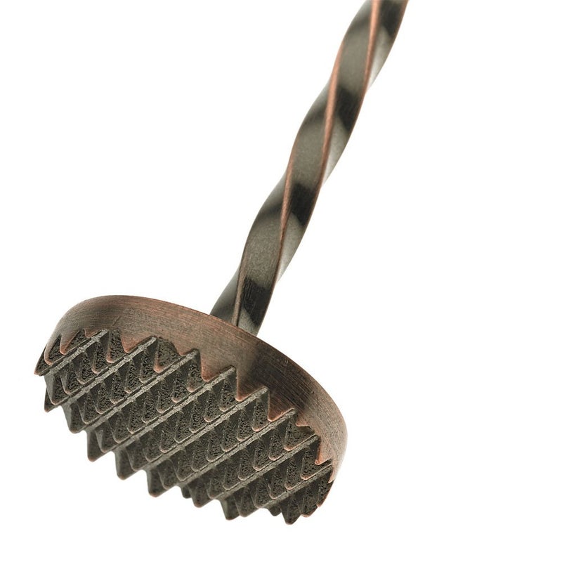 Barfly Bar Spoon  Muddler 11 13/16"" (30 Cm)  Antique Copper - Image 4