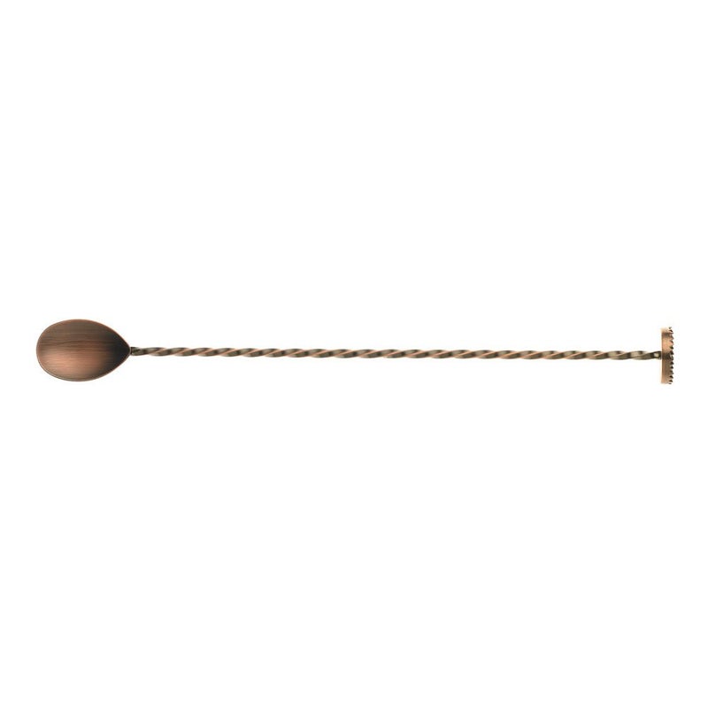 Barfly Bar Spoon  Muddler 11 13/16"" (30 Cm)  Antique Copper - Image 2