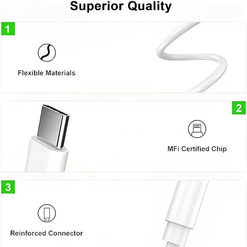 عبوتان من محول Lightning USB-C إلى 3.5 ملم لمحول الصوت في السيارة والمنزل لأجهزة آيفون - Image 4
