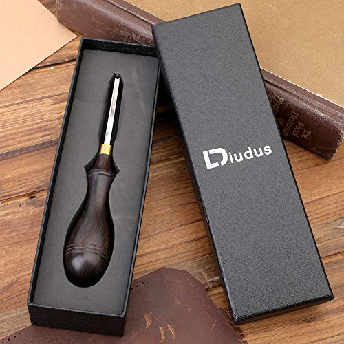 DIUDUS Leather Edge Bevelers, Beveler Tool, Edge Skiving Beveler 1.8mm, Leather Skiver Tool Leather Working Tools for Leathercraft Working (2#) - Image 3