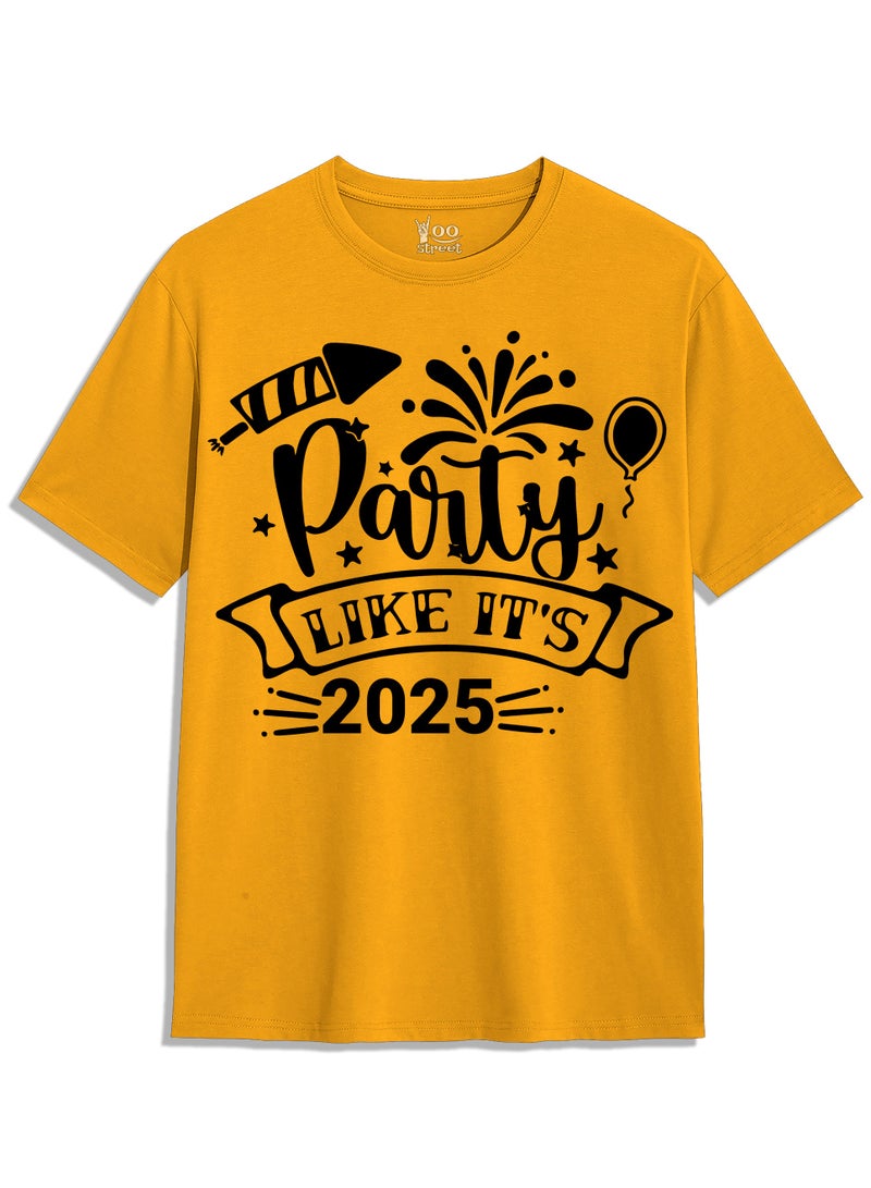 Yoo Street Party Like It’s 2025: Celebrate the Future in Style and Dance Your Way into the New Year with This Fun and Bold T-Shirt