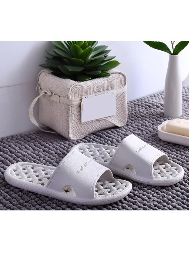 ShebSheb Stylish Hollow Shower Slippers, Hole Bathroom Slides, Men's And Women's Bath Sandals, Non-Slip Slides For Pool, Gym, And Home. - Image 5