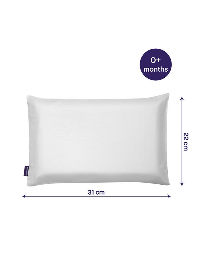 Clevamama Clevafoam Pram Pillow Case White - Image 2