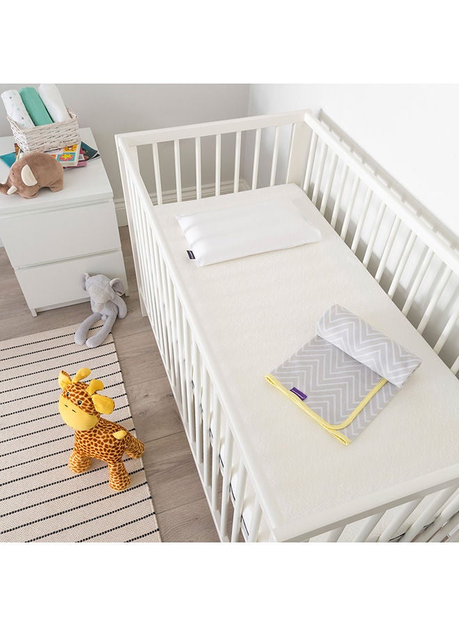 Clevamama Clevafoam Pram Pillow Case White - Image 4