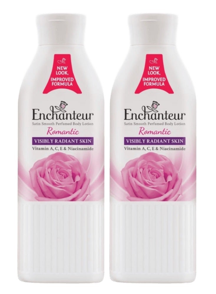 انشانتر قطعتين من لوشن معطر للجسم رومانتيك  250 مل - Image 1