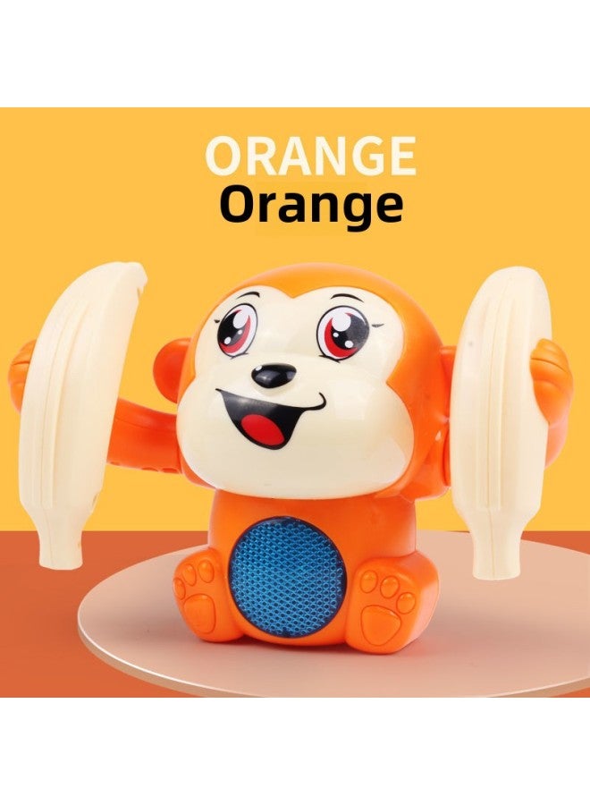 Baby Toys Baby Children Educational Early Education 0-1 Year Old Little Boy Little Girl Coax Baby Artifact Maternal And Infant Supplies-Color:Charging Version (Charger + Rechargeable Battery)-Specifications:Voice-activated Tumbling Monkey ]  - Image 1