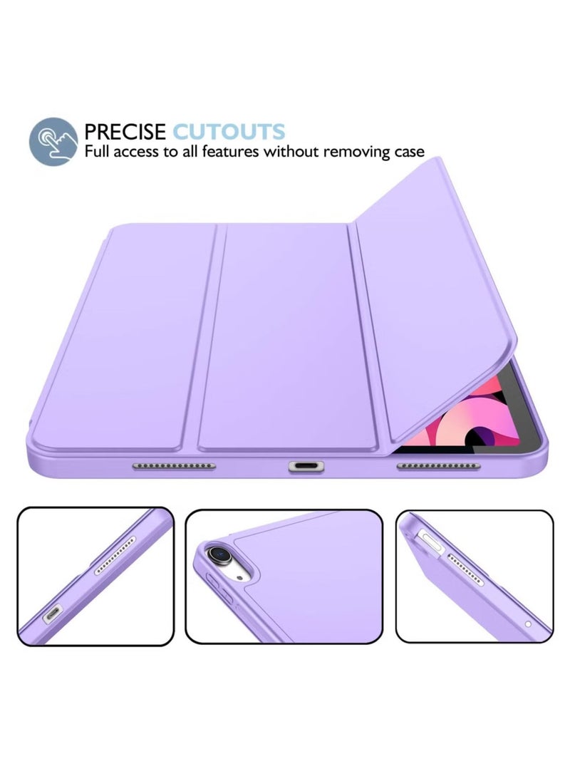 JAJEEK iPad Air 11 Inch Case M2 2024 – Compatible with iPad Air 5th/4th Generation (2022/2020) 10.9 Inch, Trifold Stand Smart Case with Pencil Holder, Purple - Image 3