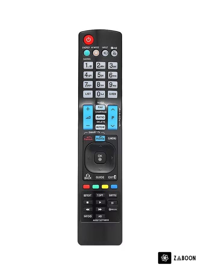 Zaboon Universal Remote Control For Television Black