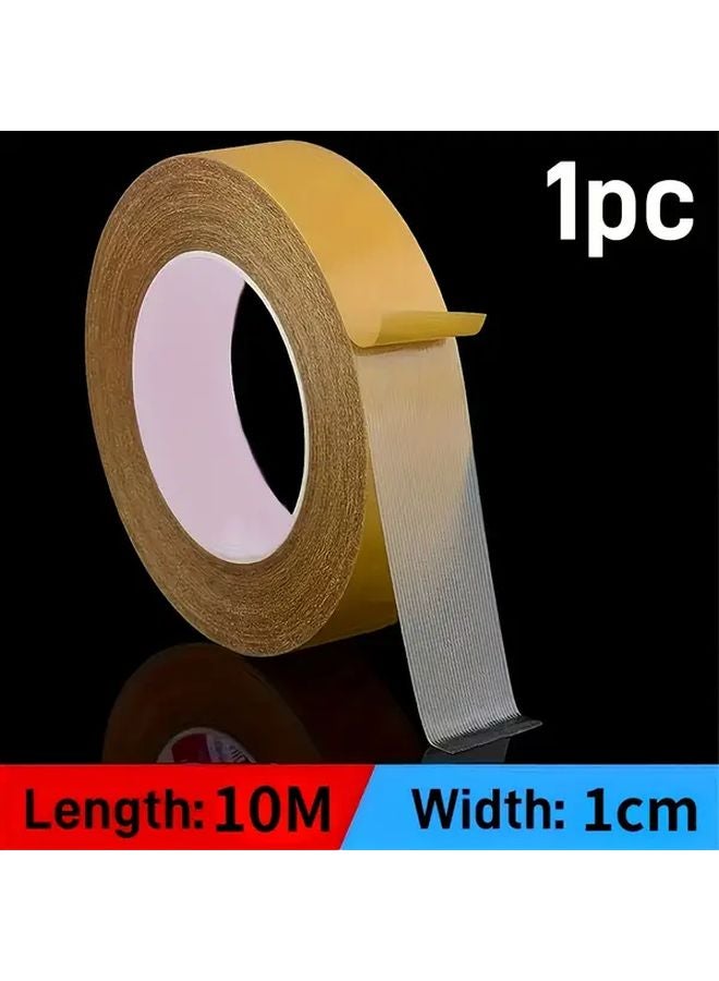 شريط لاصق مزدوج الوجه شديد الالتصاق شفاف متين 0.39 بوصة × 393.7 بوصة - Image 1