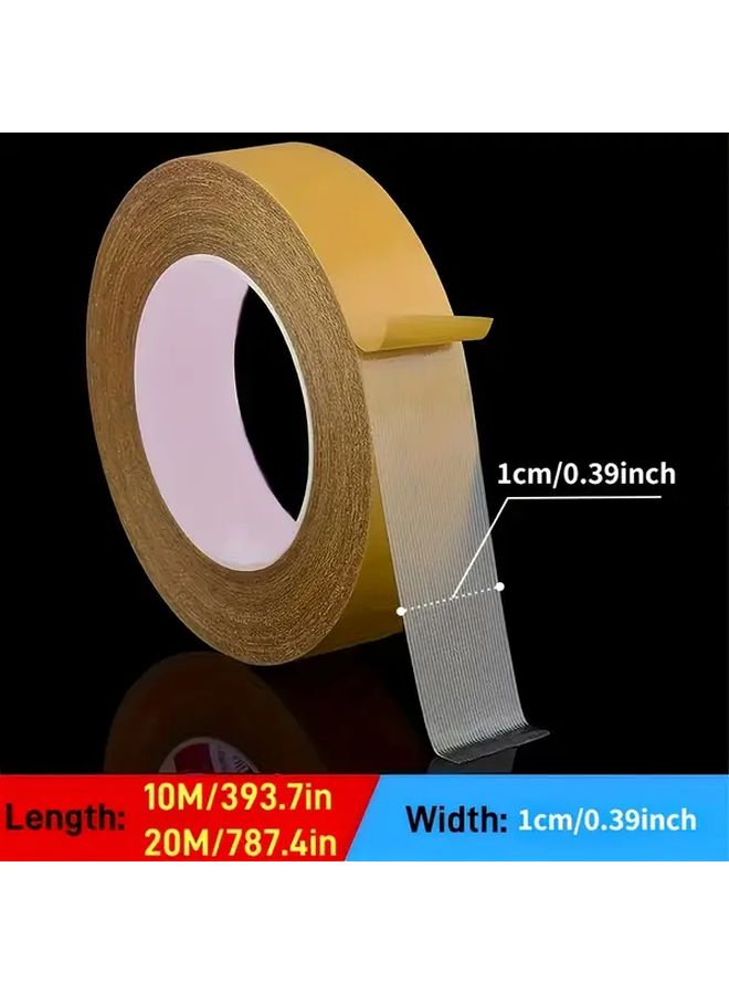 شريط لاصق مزدوج الوجه شديد الالتصاق شفاف متين 0.39 بوصة × 393.7 بوصة - Image 3