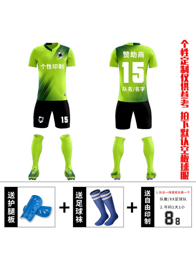 Fluorescent Green Football Jersey - Image 1