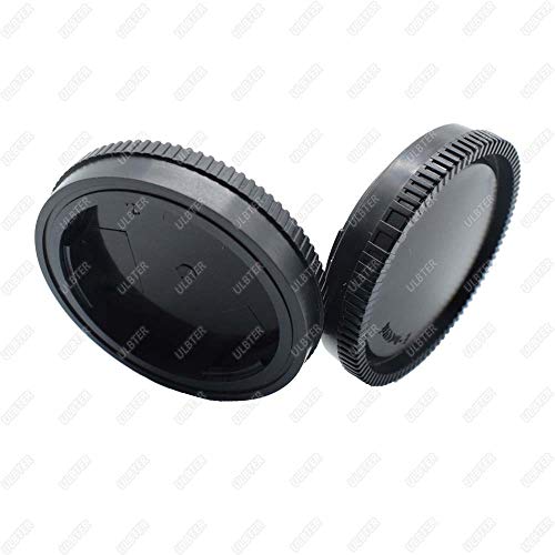 ULBTER Body Cap + Rear Lens Cover for Sony Alpha A6700 A6600 A6500 A6400 A6300 A6100 A6000 A5100 A5000 ZV-E10 ZVE-1 FX30 FX3 A7R IV/A7R II/A7R III/A7R/A7 IV /A7 III/A7 II/A7C E Mount - Image 3