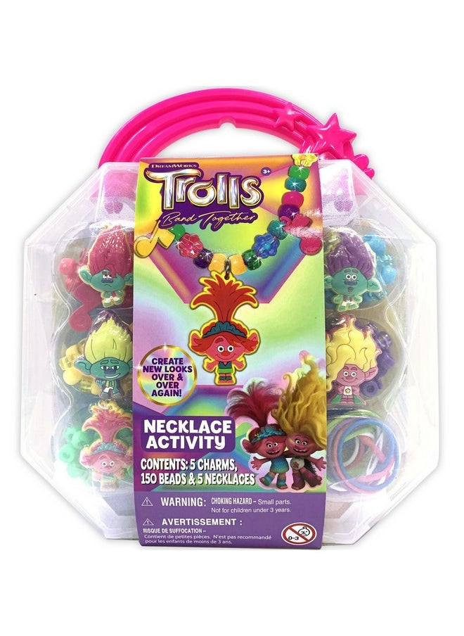 Tara Toys Tara Toys DreamWorks Trolls Band Together Necklace Activity Set  - Image 1