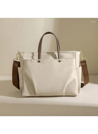 Women Multifunctional Casual Large Capacity Tote Bag waterproof With Multiple Pockets, Simple, Fashionable, Lightweight and Foldable, Suitable and Perfect for Office Workers, College Students, Commuting, bookbag, Eye-Catching, Going out and Daily use. Elegant and practical ShoulderCrossbody Handbag