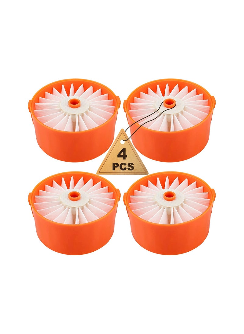 SYOSI Vacuum Cleaner Accessory, 4 Pack Filter Element for BLACK + DECKER BSV2020G Wireless Vacuum Cleaner Accessory - Image 1