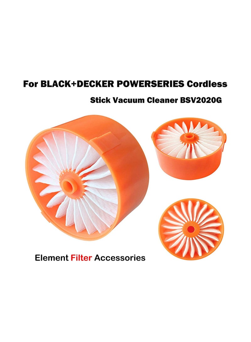 SYOSI Vacuum Cleaner Accessory, 4 Pack Filter Element for BLACK + DECKER BSV2020G Wireless Vacuum Cleaner Accessory - Image 4