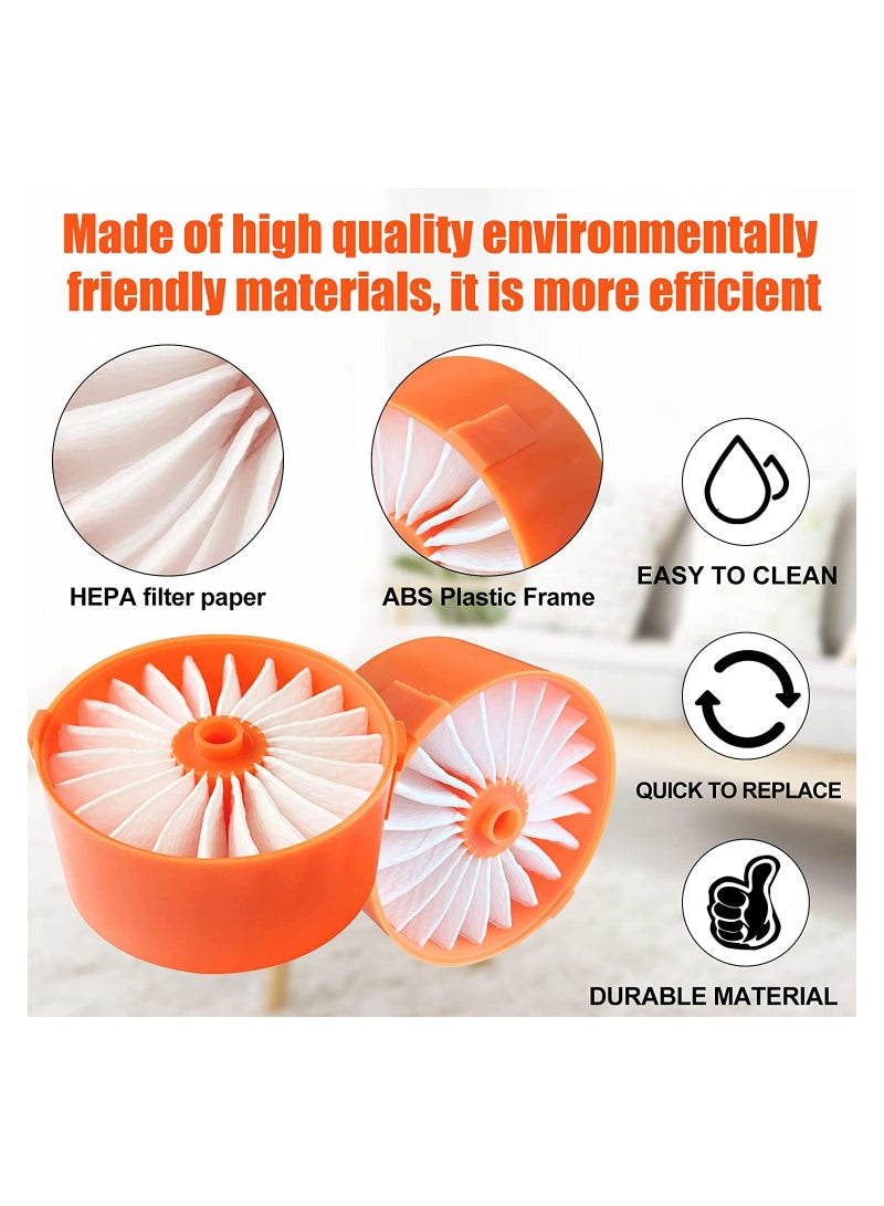 SYOSI Vacuum Cleaner Accessory, 4 Pack Filter Element for BLACK + DECKER BSV2020G Wireless Vacuum Cleaner Accessory - Image 3
