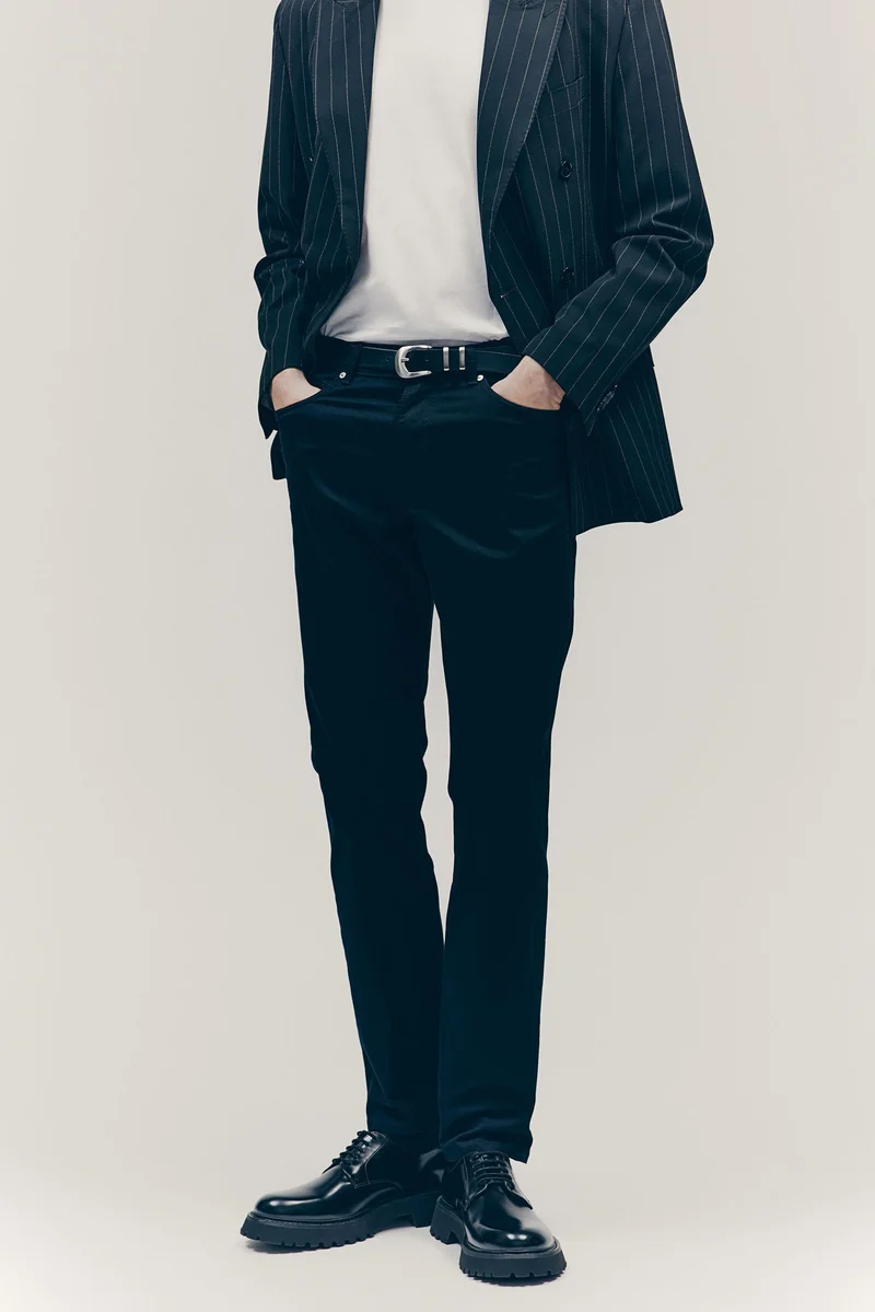 اتش اند ام Slim Fit 5-pocket trousers