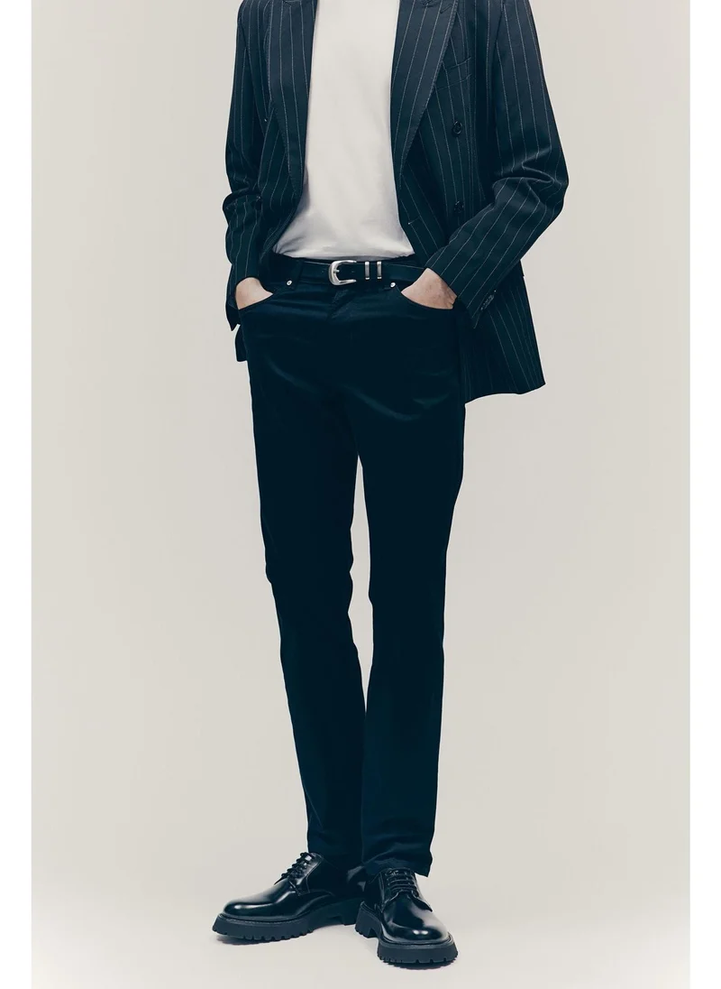 اتش اند ام Slim Fit 5-pocket trousers