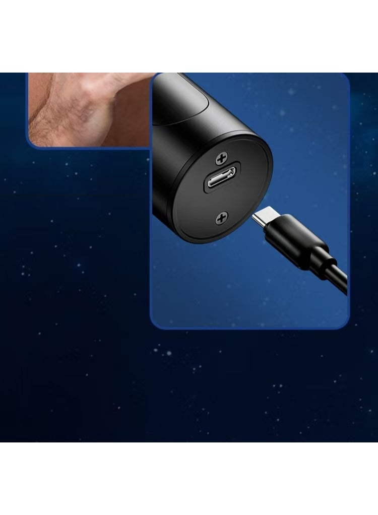 Waterproof Electric Shaver, Fast USB Charging, Portable Mini with Digital Display - Image 2