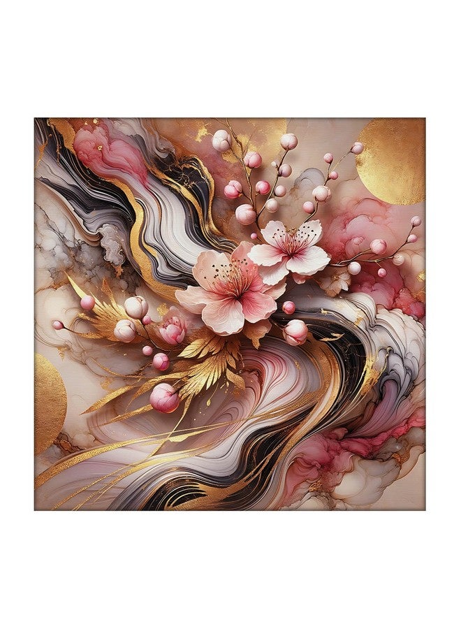 RANDOM Modern Art Canvas Painting Home Décor Wall Painting With Frame For Living Room, Office (RAC-1810) - Image 1