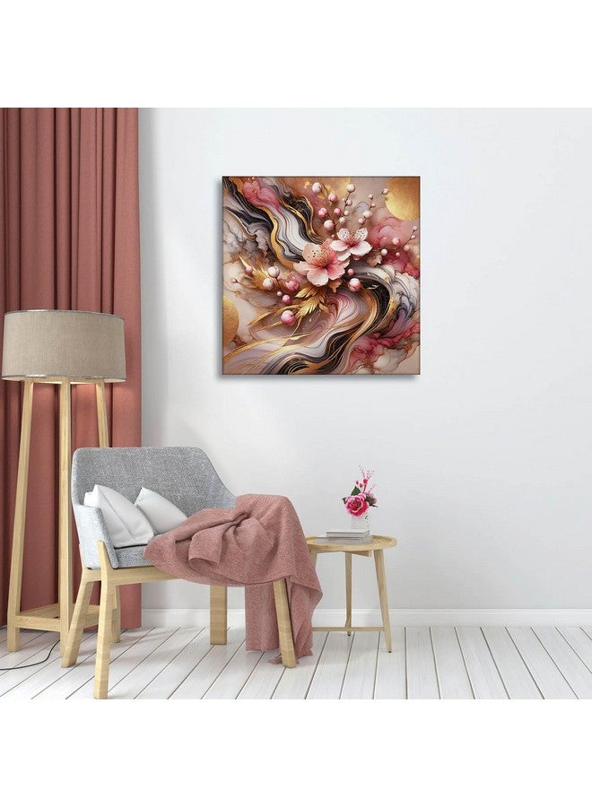 RANDOM Modern Art Canvas Painting Home Décor Wall Painting With Frame For Living Room, Office (RAC-1810) - Image 4
