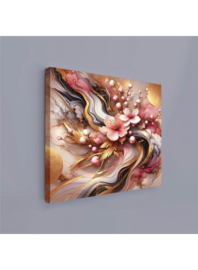 RANDOM Modern Art Canvas Painting Home Décor Wall Painting With Frame For Living Room, Office (RAC-1810) - Image 3