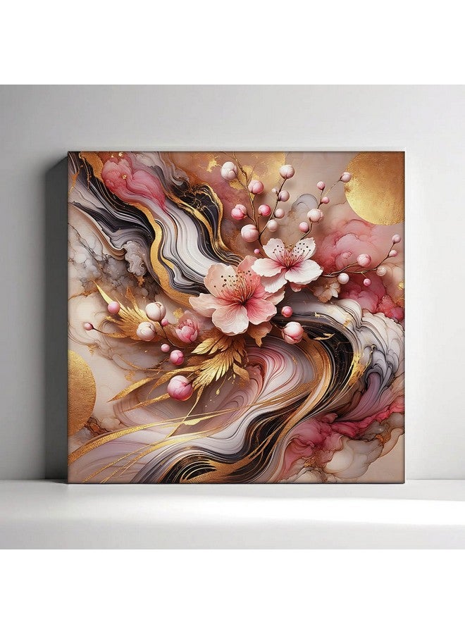 RANDOM Modern Art Canvas Painting Home Décor Wall Painting With Frame For Living Room, Office (RAC-1810) - Image 2