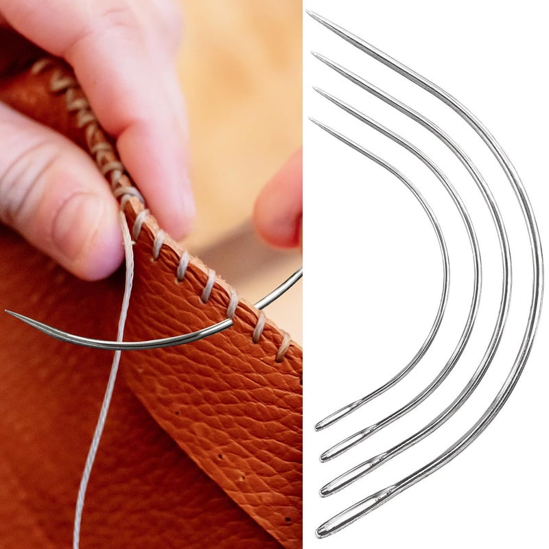 Curved Needle Set 35cm 4cm 45cm 53cm Curved Sewing Needle Repair kit Upholstery Sewing  Assorted Curved Sewing Needle