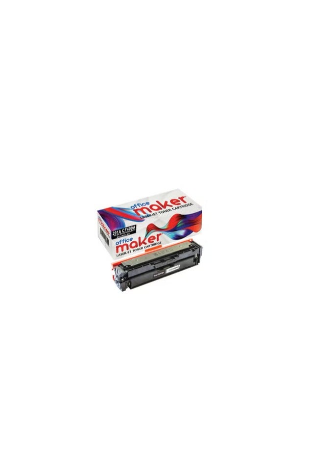 أوفيس ميكر خرطوشة حبر ليزر جيت 201A CF400A لطابعة HP باللون الأسود  - Image 1