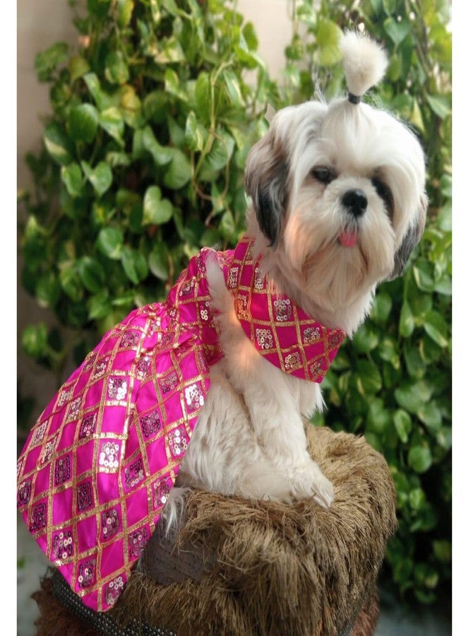 Lulala Ethnic Dress for Dogs | Stylish Festive & Wedding Outfit for All Breeds | Comfortable Traditional Pet Wear - Image 4