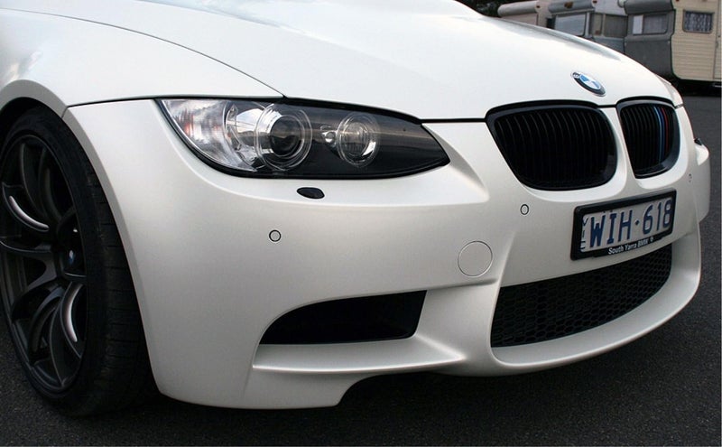 HOME13™ White Matte Vinyl Wrap for Car & Bike Self Adheisve Wrap Sticker and Decal Roll Film Auto Car Vehical and Motorcycle Air Realese (24 x 62) - Image 3