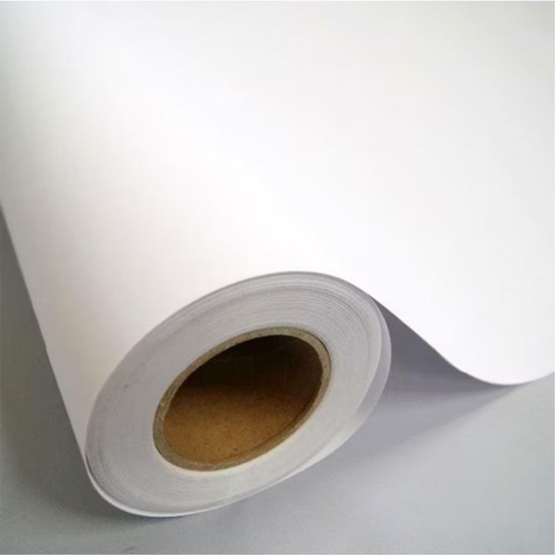 HOME13™ White Matte Vinyl Wrap for Car & Bike Self Adheisve Wrap Sticker and Decal Roll Film Auto Car Vehical and Motorcycle Air Realese (24 x 62) - Image 1
