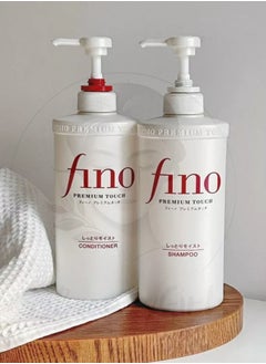 Fino Shiseido Fitit Fino Premium Touch Moist Shampoo 550ml – Deep Moisturizing, Nourishing Shampoo for Dry and Damaged Hair  - Image 4