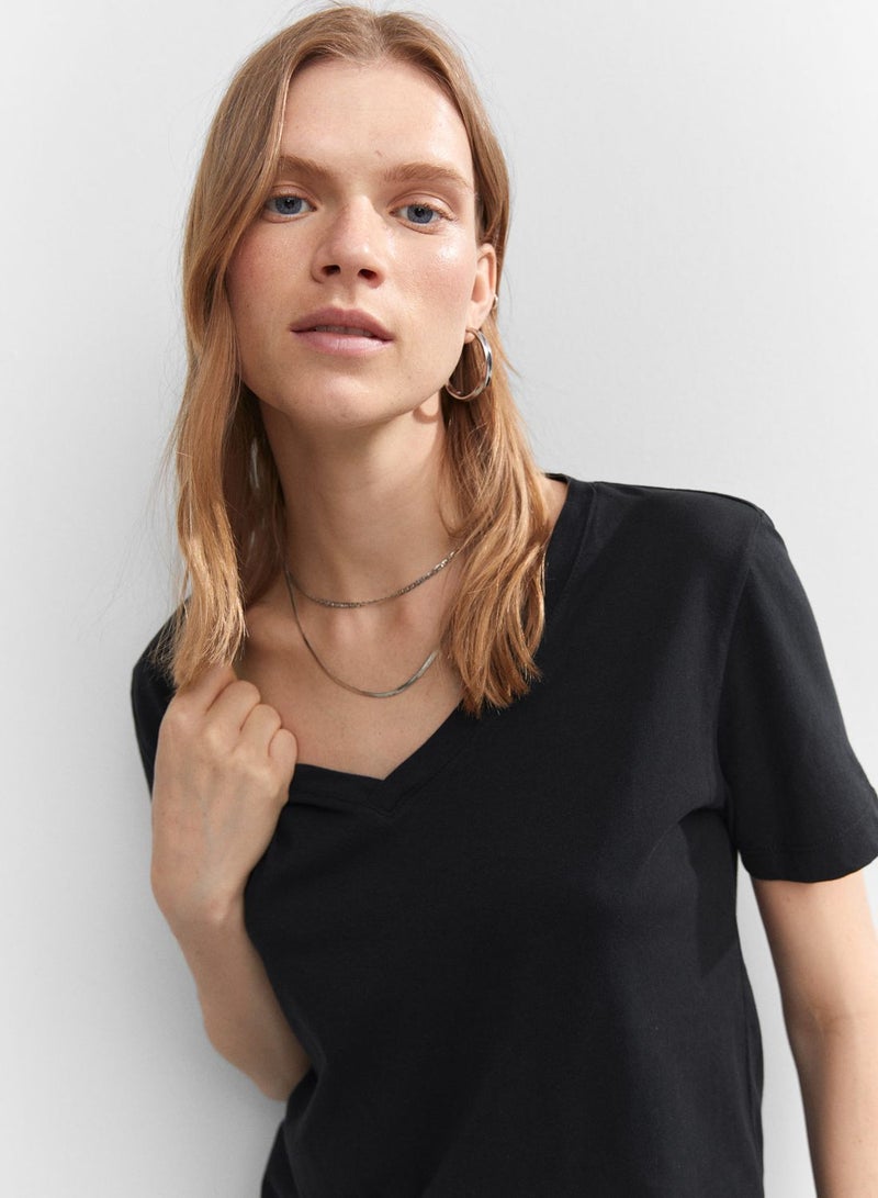 MANGO V-Neck T-Shirts - Image 3