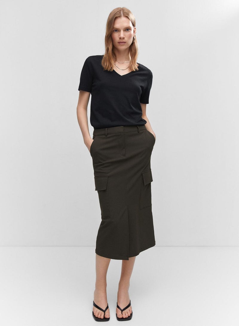 MANGO V-Neck T-Shirts - Image 4