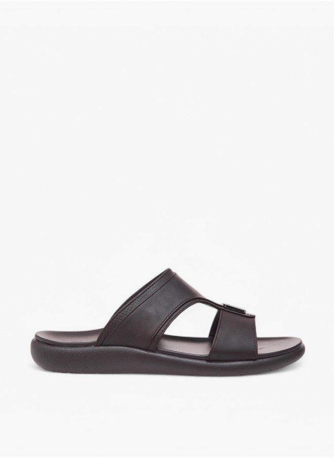 LBL by Shoexpress Metal Accent Slip-On Arabic Sandals  - Image 2