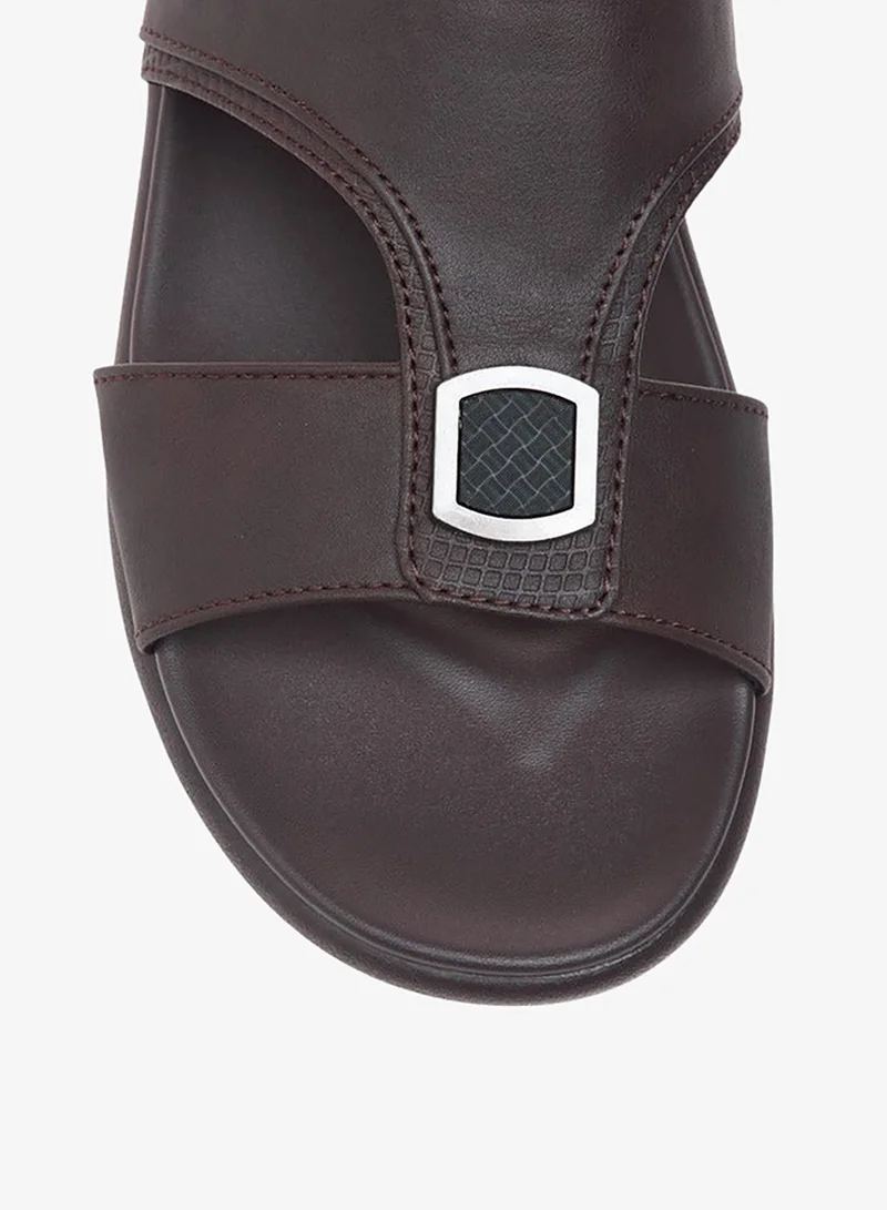 LBL by Shoexpress Metal Accent Slip-On Arabic Sandals
