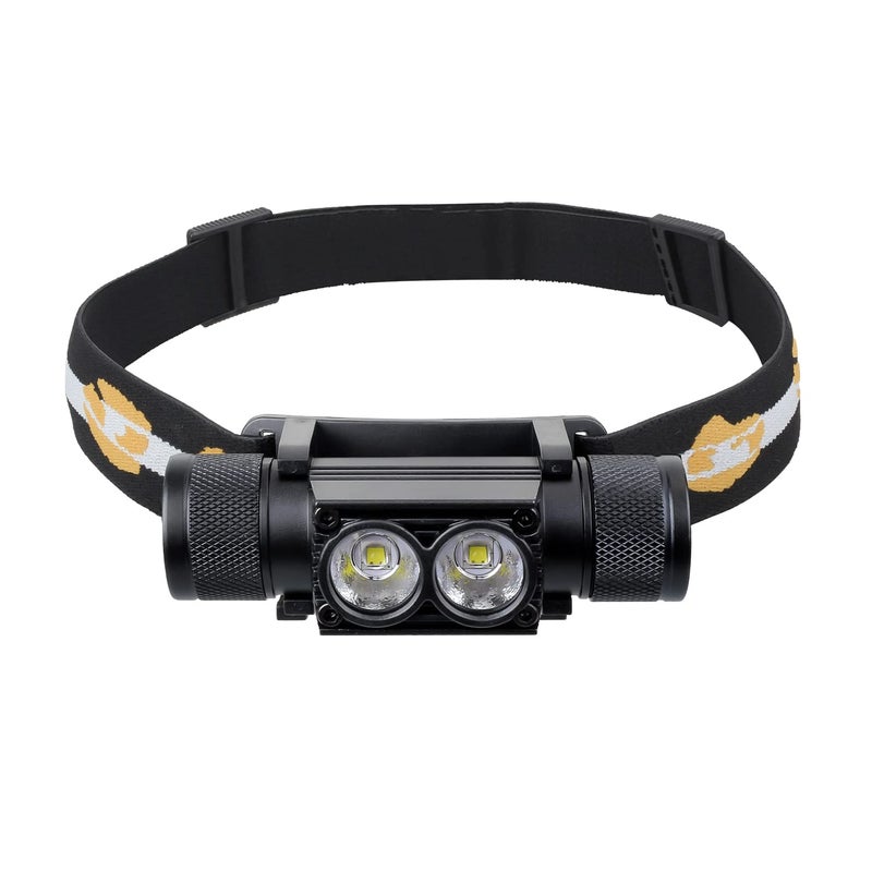Sofirn sofirn Headlamp, 1200 Lumen Rechargeable Head Lamp with Bright SST40 LED, Waterproof, for Kids and Adults, for Camping, Running, Hiking, Emergency, Outdoor, Hard Hat  - Image 1