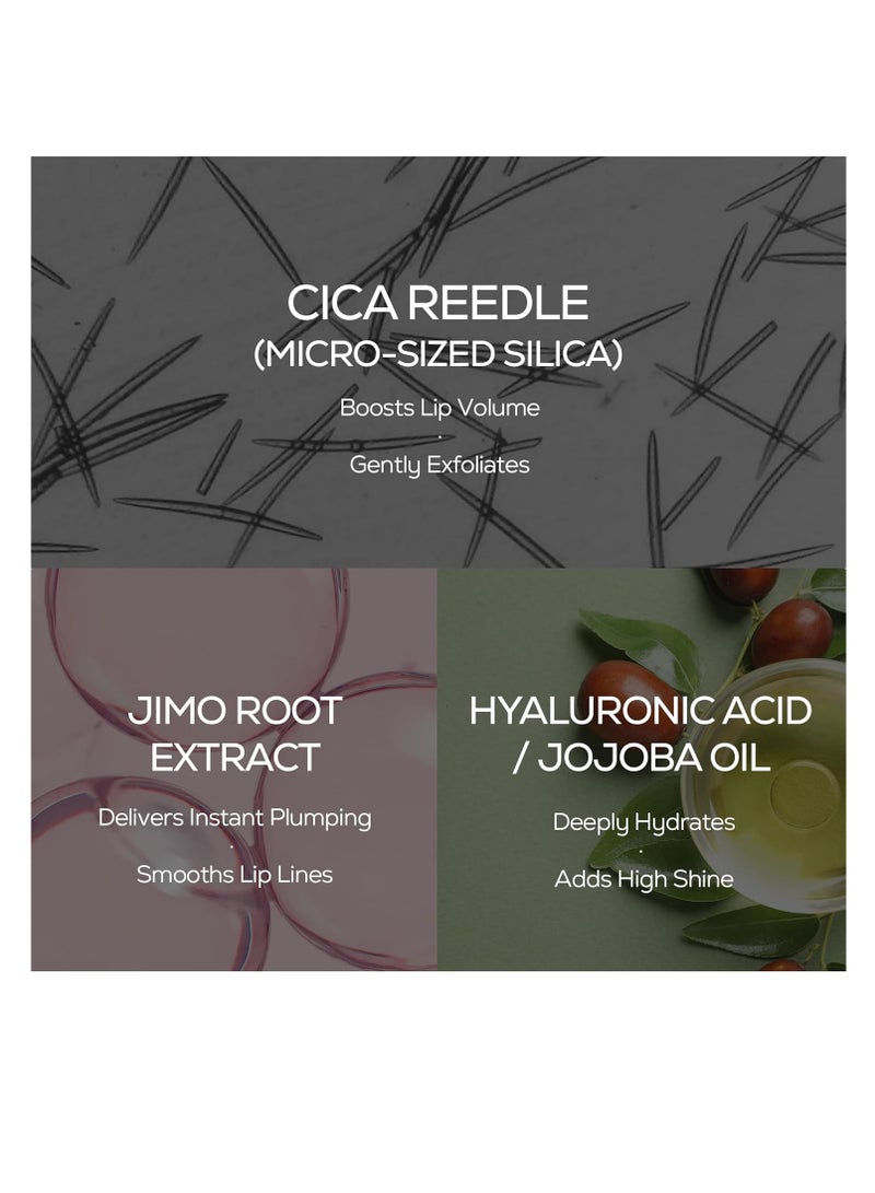 في تي كوزمتيكس مرطّب الشفاه المعزّز بالحجم VT COSMETICS Reedle Shot Lip Plumper | جلوس شفاه شفاف للترطيب والتكبير، بتأثير المايكرونيدلينغ وحمض الهيالورونيك لشفاه أكثر امتلاءً ونعومة | مناسب للمبتدئين | 0.15 أونصة | 4.3 غرام. - Image 5