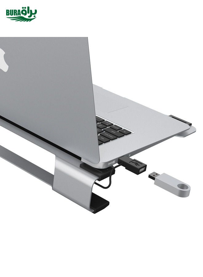 BURAQ ORICO NA15 15 inch or Below Laptop Double Fans Aluminum Radiator Bracket Plate Cooling Pad  - Image 5